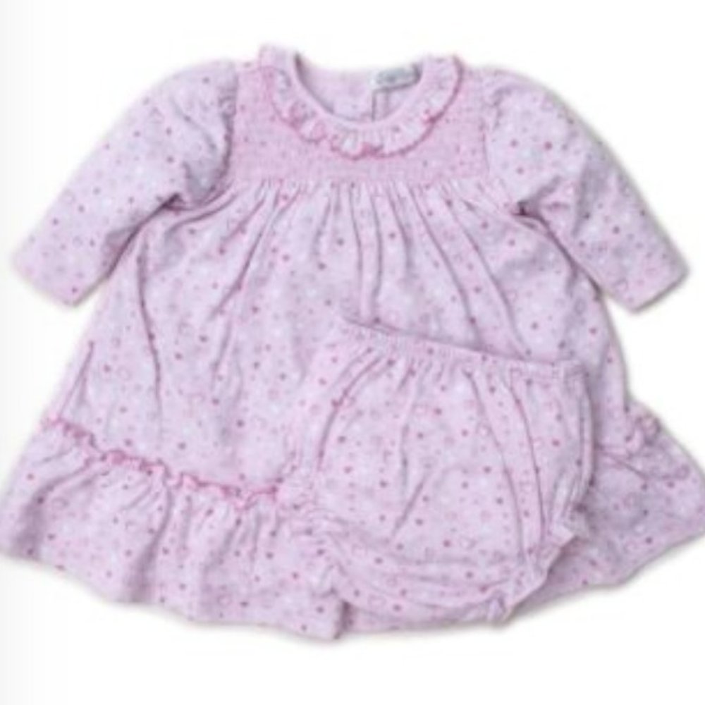 Kissy Kissy Pink Heart Two-Piece Dress Set